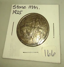 1925 Stone Mountain Liberty Half Dollar Coin (In Sleeve)