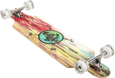 Karnage Drop Through Longboard 38'' Freestyle Maple Skateboard   New