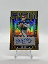 2024 Panini Absolute Absolute Legends Jim Kelly #ALS-JKY Auto Gold /10 Bills