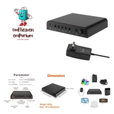 Mini UPS Uninterrupted Power Supply 27000mAh 97.2Wh Lithium ion Backup Batter...