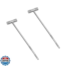 FarBoat 2 Pcs Small Kalimba Tuning Hammer for Thumb Piano Finger Piano Metal 