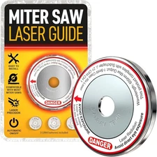 Miter Saw Laser Guide for Precise Cuts - Portable & Miter Saws Accessory
