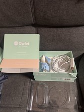 Owlet Smart Sock 2 Baby Monitor Comes With 2 Socks 0-18 Months Box And Papers