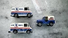 Vintage Lot of 2 Hot Wheels and 1 Matchbox Postal Mail Truck