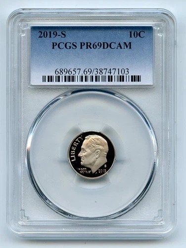 2019-S Roosevelt Dime Proof — photo from another recent sale