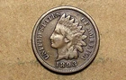 1893       Indian Head Cent     ACTUAL  COIN                         90605227-06