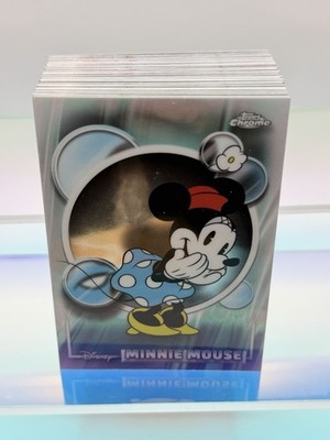 2026 Topps Disney Chrome Bulk Lot Of 32 Base Cards And One Mystery Refractor