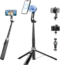 70" Magnetic Phone Tripod, Selfie Stick Tripod for Iphone Magsafe  Camera with