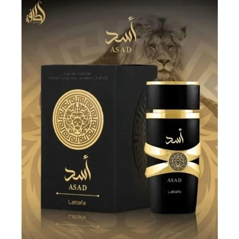 Lattafa Asad 100ml EDP Long Lasting Arabic Oriental Parfum for Men Perfect Gift