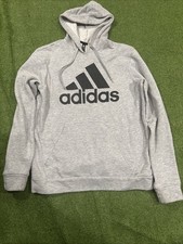 Adidas Golf Gray Pullover Hoodie Size M Mens