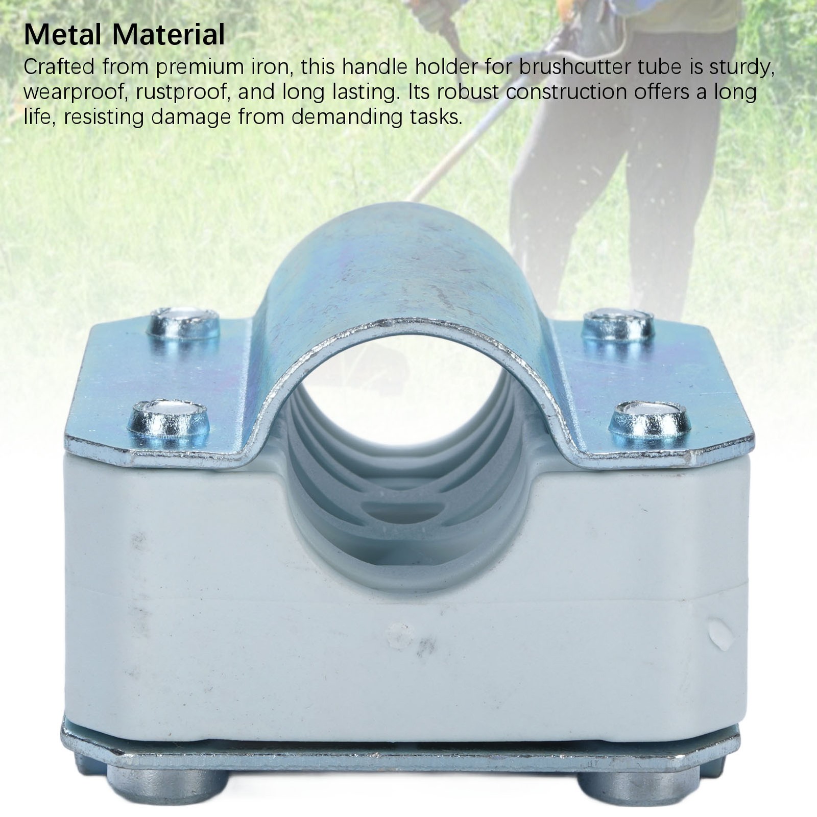 Trimmer Handle Holder Robust Iron Easy Installation Handle Bracket Clamp Fo BAJ