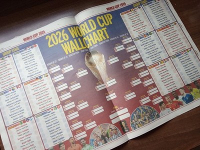 WM 2026 - Fab Clippings 16 Seiten + WANDKARTE