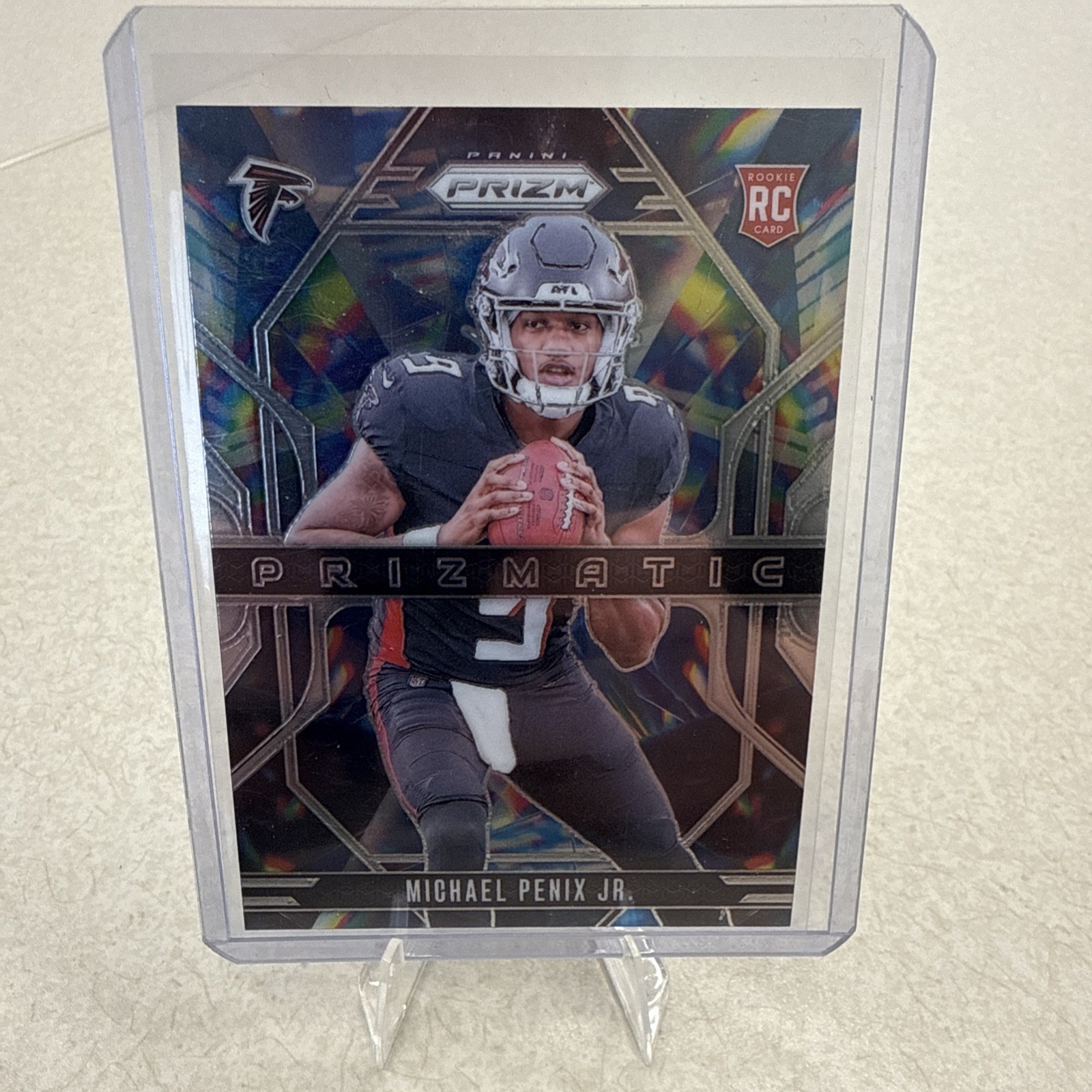 2024 Prizm Michael Penix Jr. Prizmatic RC Rookie #10 Falcons