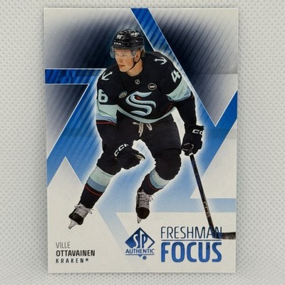2025-26 SP Authentic Freshman Focus Blue FF-16 VILLE OTTAVAINEN Seattle Kraken