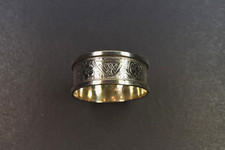 antiker Serviettenring Sterling Silber, Birmingham England 1902 ?