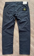 Stone Island Men s Black Trousers / Jeans W34 L32 Authentic Certilogo