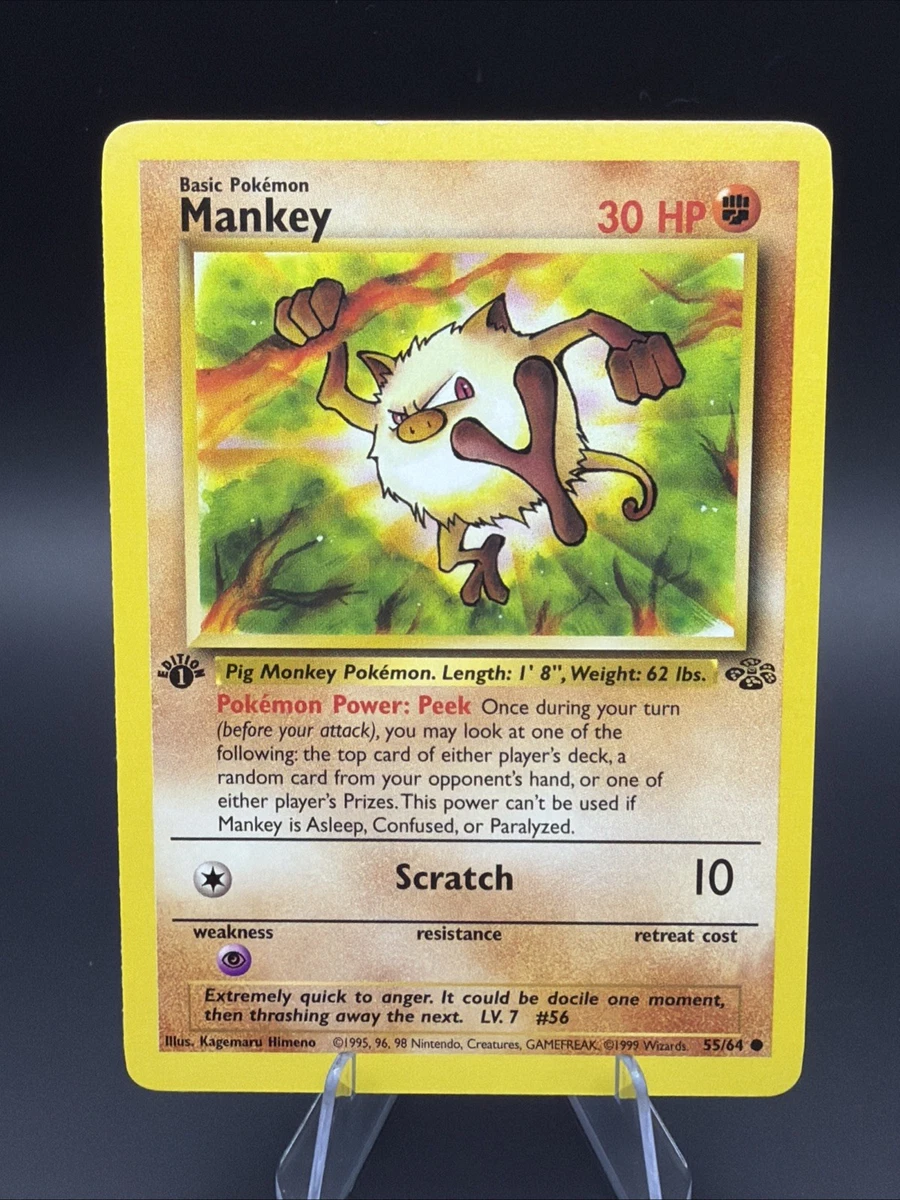 pokemon mankey card value Amazon.com: Paldea Evolved - Mankey - 106/193 + Primeape - 107/193 -  Evolution Set