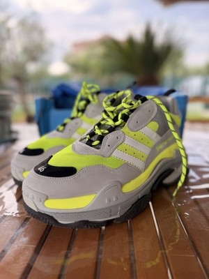 Balenciaga x Adidas Triple S Neon Yellow 46