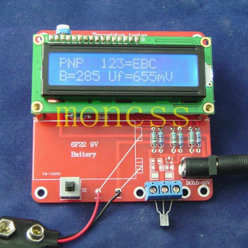 DIY Kit Capacitance ESR Inductance Resistor LC Meter Tester NPN PNP Mosfet M168 - Afbeelding 5 van 10