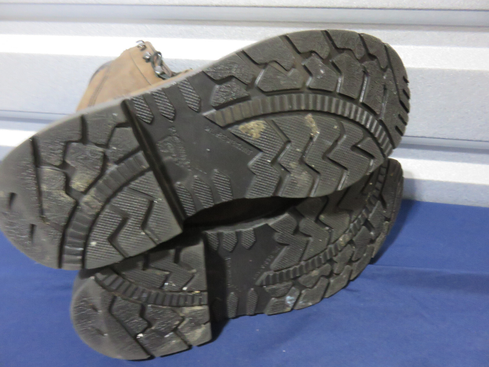 Red Wing Brown Leather Steel Toe Boots Size 13 (A7) Gem