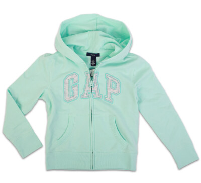 GAP Kids Mädchen Kapuzenjacke Sweatjacke Hoodie mint Größe wählbar