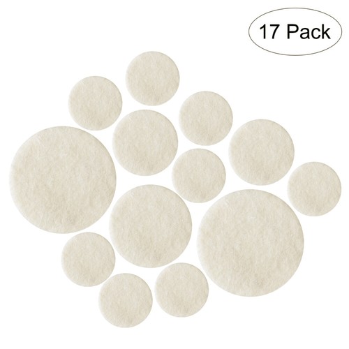 ROSENICE 17pcs Clarinet Woodwind Instrument Pads clarinet pads