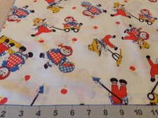 30" X 36"VINTAGE RAGGEDY ANN ANDY UNIQUE/NEW COTTON / 9884