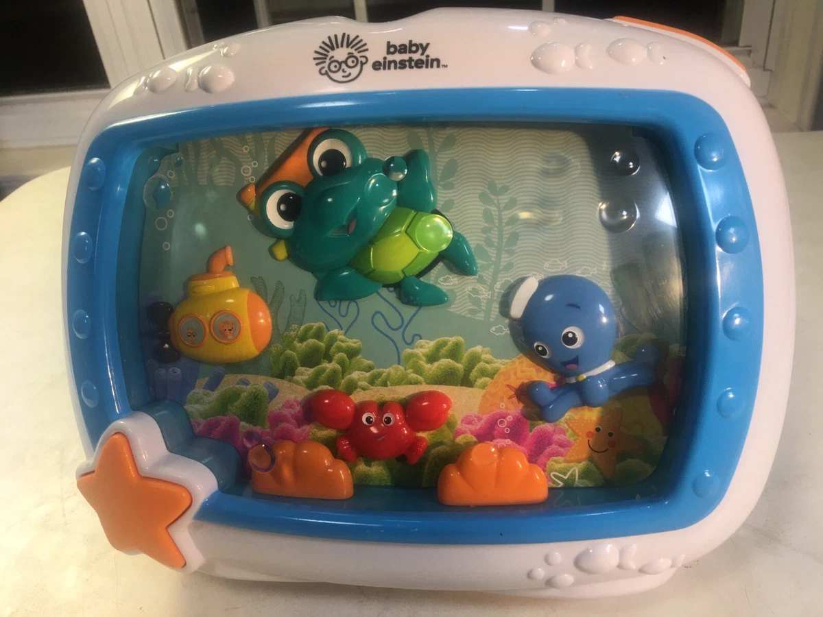 Baby Einstein Sea Dreams Sleep Soother Music Crib Toy Fish Tank Aquarium  :Tested