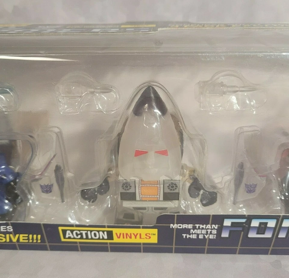 Paquete de 3 Loyal Subjects Transformers Conehead Ghost Series Foto 3 de 4