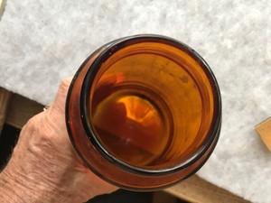 9 Times Points Anis Etoile Vintage France Amber Glass Pharmacy Bottle Sneak Peek Www Globalwealths Org