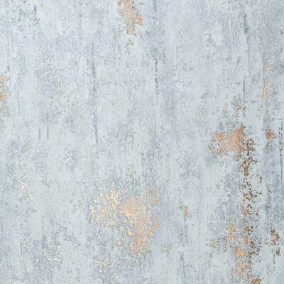 Stein Beton Industrie Tapetenkleister The Wall Dunkelgrau Metallic Kupfer