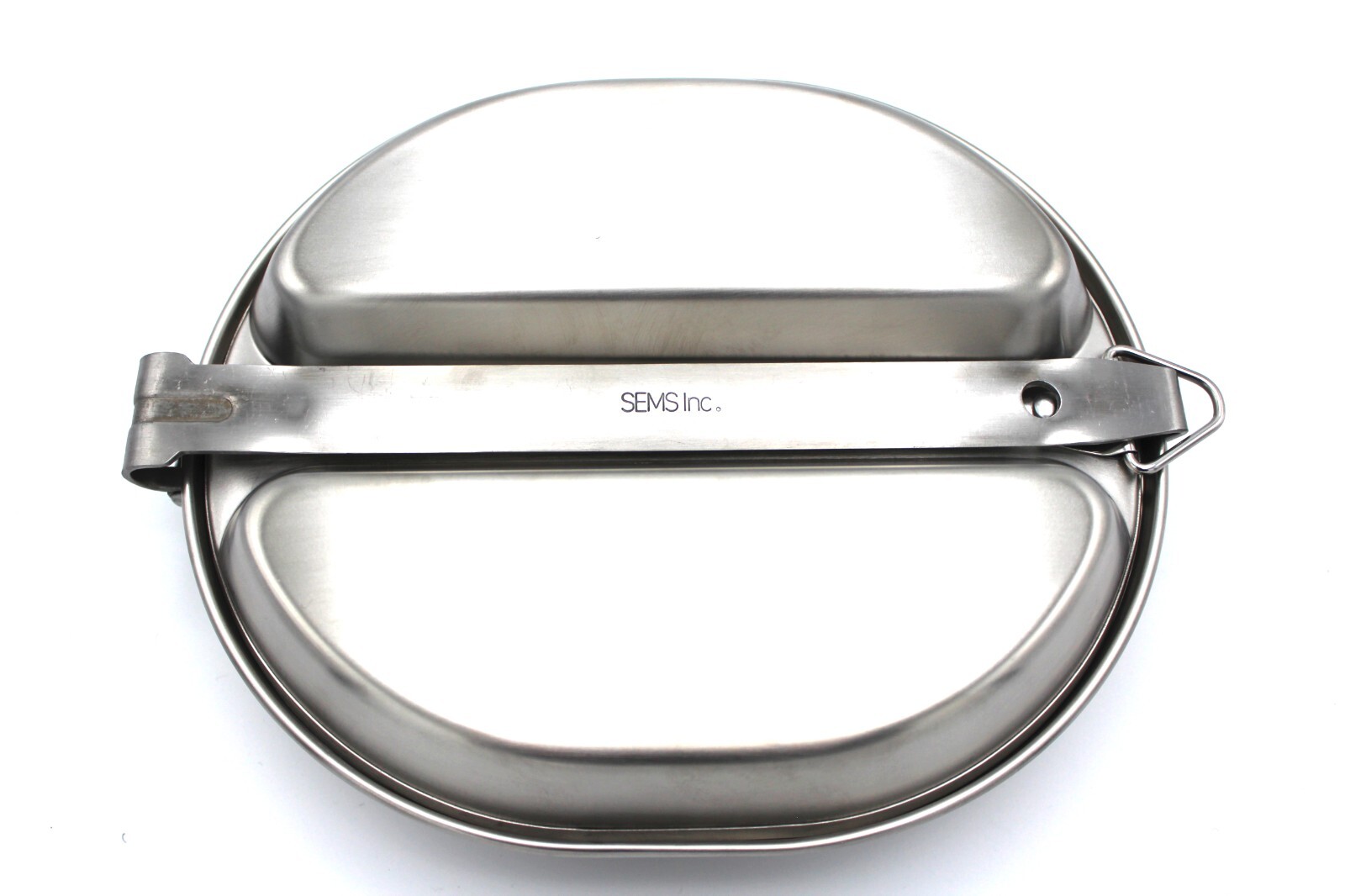 Set de gamelles acier inoxydable US inox brossé durable - 3