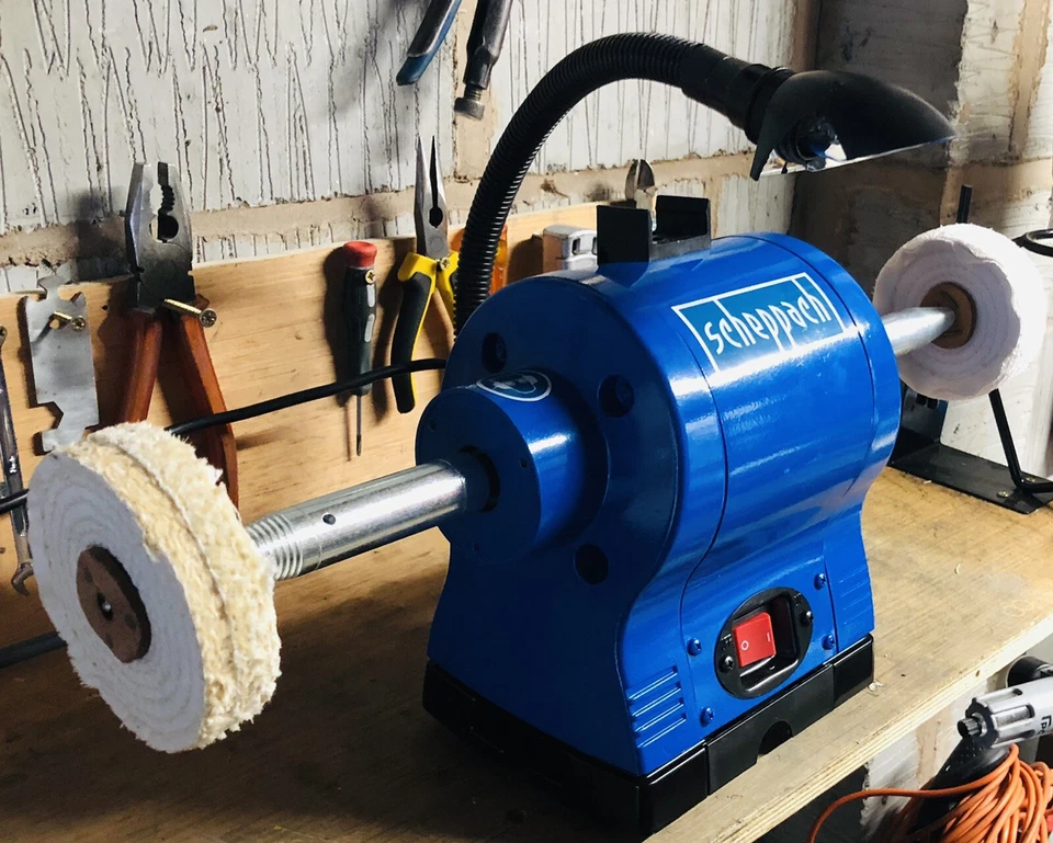 550w Bench Polisher - Motorcycle buffer - Polishing Machine - Heavy Duty German - Image 2 of 4