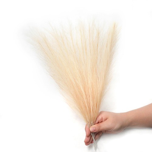 10 Pcs Artificial Flowers Bouquet Simulated Reed Pampas Grass Bunch Decor Party - Picture 9 of 39