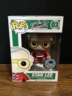 Funko Pop Stan Lee Superhero Red 03 Comikaze Convention Exclusive Marvel