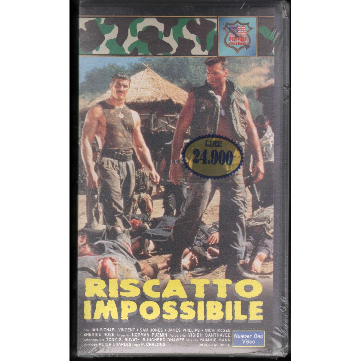 Philip Chalong Univideo VHS Impossible Redemption - CN54392 Sealed