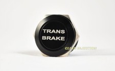Black 19mm Trans Brake Launch Momentary Activation Push Button Powerglide Turbo