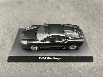 Kyosho 1/64 Ferrari collection 4 F430 Challenge black Diecast
