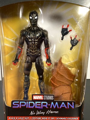 2021 Marvel Legends Series Figure - SPIDER-MAN (Black & Gold Suit