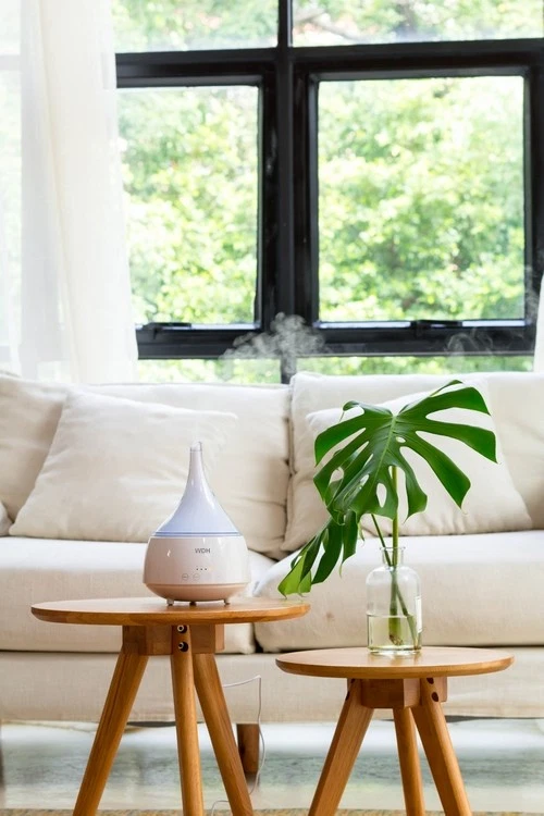 Aktobis Aroma Diffuser, Duftlampe WDH-AD31, Ultraschall-Prinzip, 7 LED Farben - Bild 2 von 4