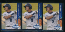 Lot (3) 2011 Choice #17 Hernan Perez West Michigan Whitecaps (HI83) SWSW7