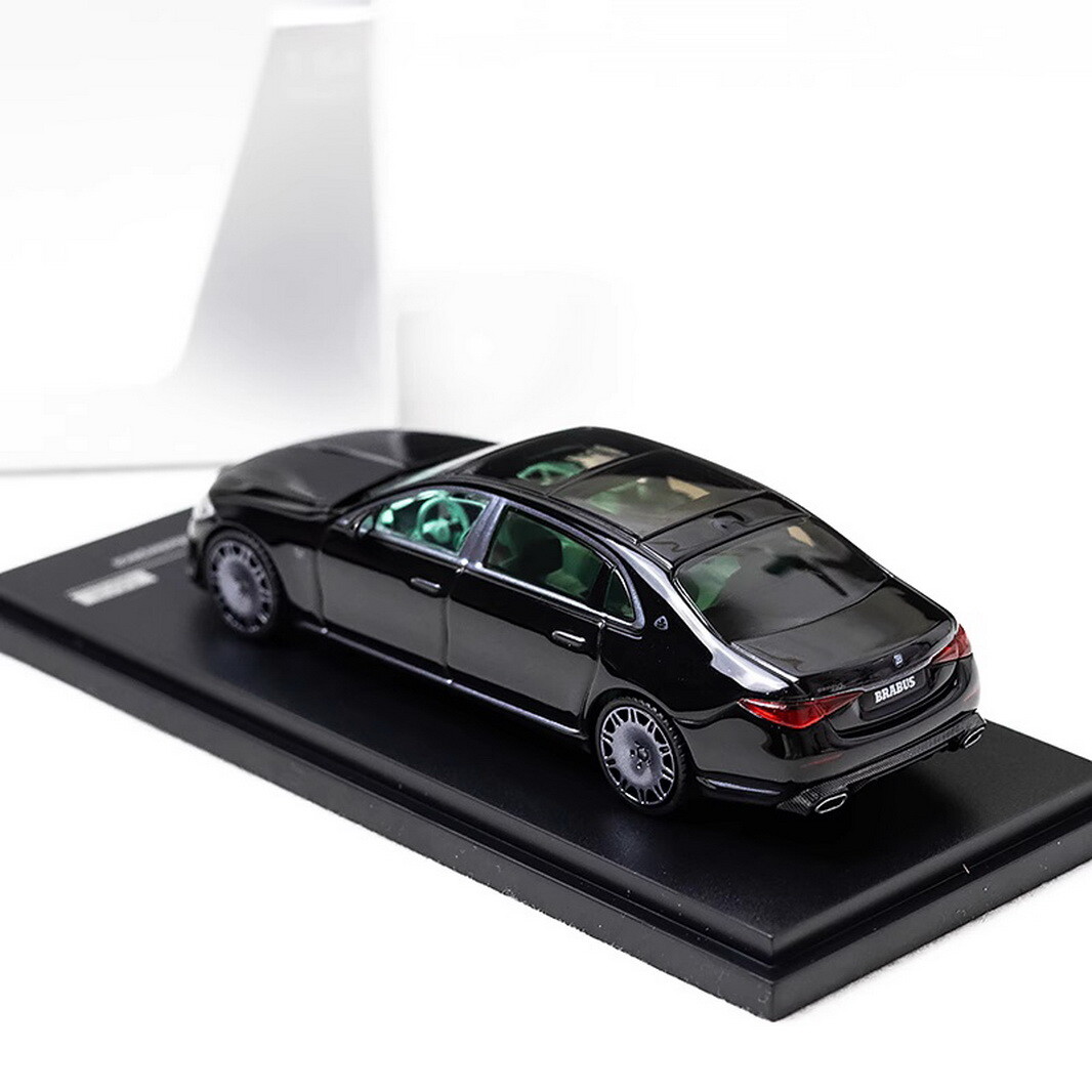 AR BOX 1/64 BRABUS S850 MAYBACH Masterpiece 2023 Black Diecast Car