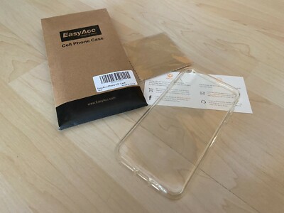 iPhone XS Max Hülle EasyAcc Crystal Clear Transparent Smartphonehülle