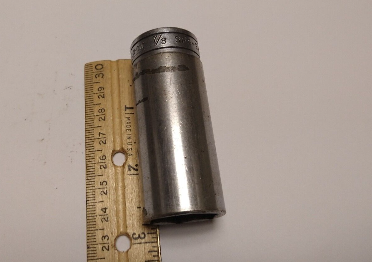 Snap-On 3/8” Drive 7/8” SAE 6 Point Socket SFS281 USA G1255 | eBay