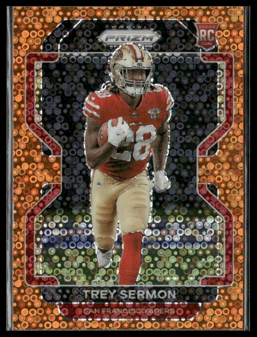 2021 Panini Prizm #354 Trey Sermon Disco San Francisco 49ers