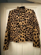 Genuine Chloe Leopard Jacket, Worn A Few Times, Size Small