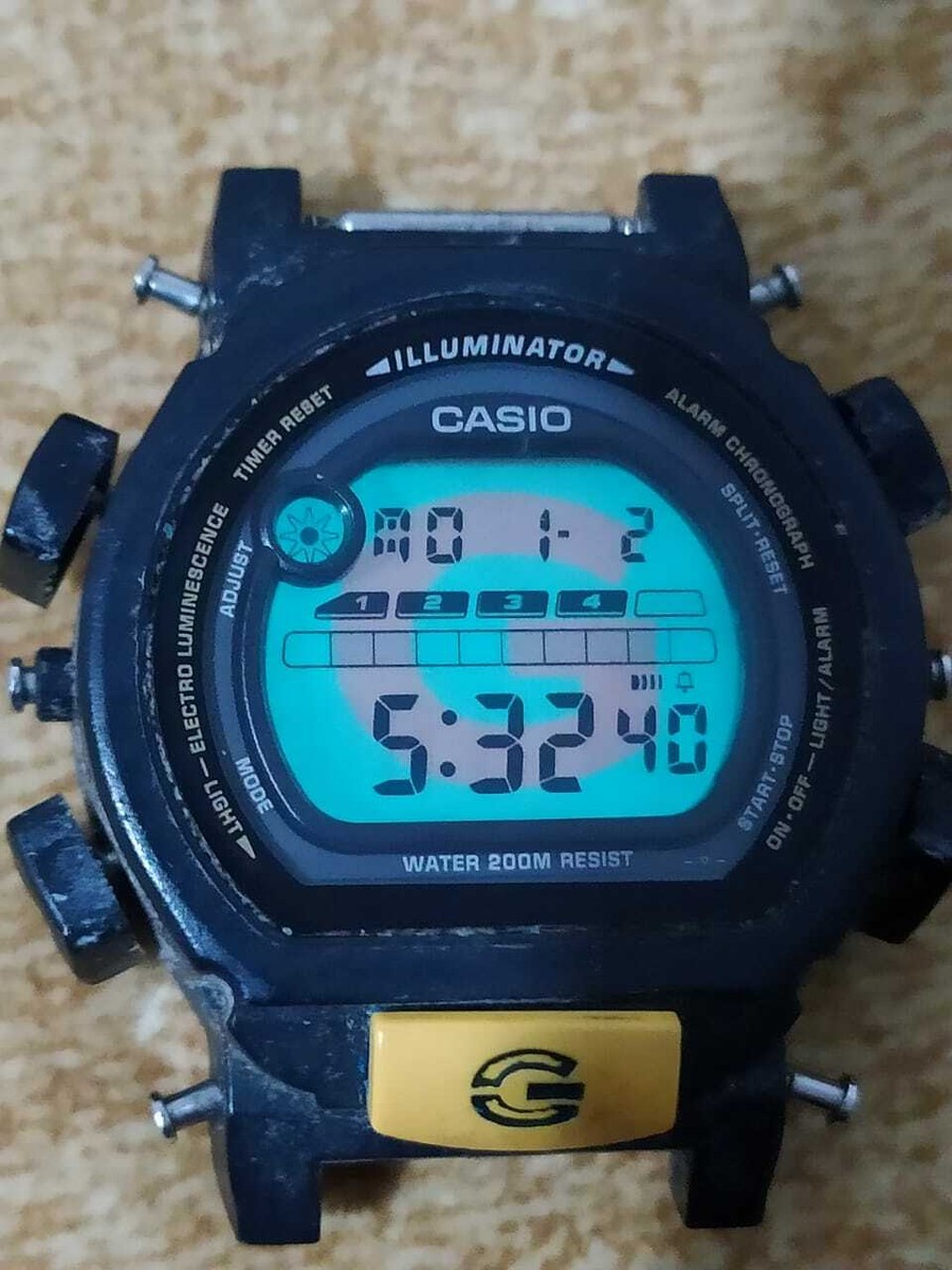 Vintage Casio G-Shock DW-003 QW-1597 200M Illuminator. Full