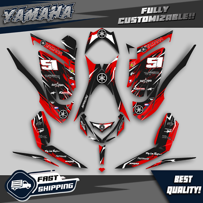 Kit Graphisme Yamaha Raptor 700 / 700R - Décalcomanies VTT Multicolores 2013-2025