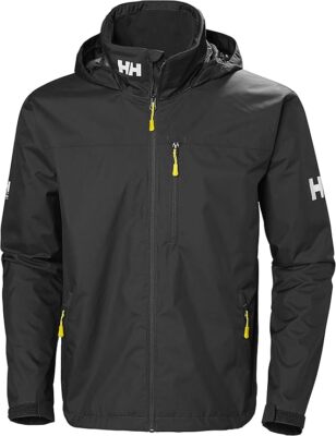 Helly Hansen Crew Kapuzenjacke Herren 33875-990 schwarz S M L brandneu mit Etikett