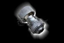 Bitspower Premium G1/4" Shiny Silver High Flow 1/2"ID 5/8" OD Compression